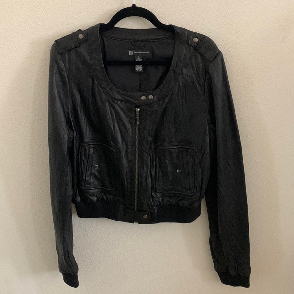 Black 100% Soft Leather Jacket